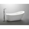 Anzzi Talyah 5.92 ft. Freestanding Bathtub in White FT-AZ090 - alternate 3